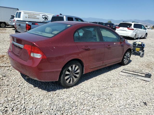 19XFA16979E001511 - 2009 HONDA CIVIC EXL 红色 照片 3
