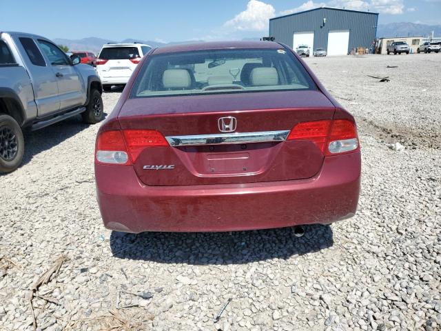 19XFA16979E001511 - 2009 HONDA CIVIC EXL 红色 照片 6