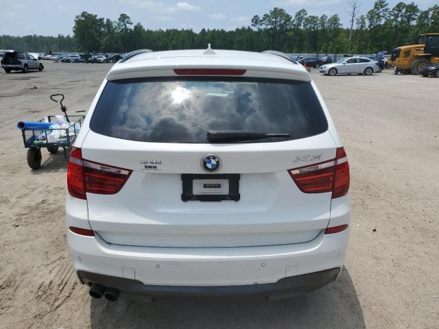 5UXWX9C55D0A08328 - 2013 BMW X3 XDRIVE28I WHITE photo 6