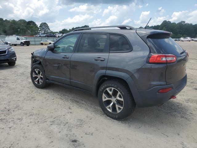 1C4PJMBB6EW161488 - 2014 JEEP CHEROKEE TRAILHAWK GRAY photo 2