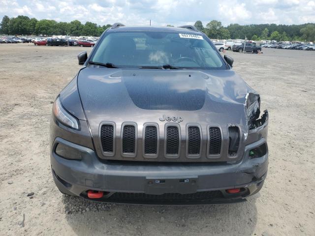 1C4PJMBB6EW161488 - 2014 JEEP CHEROKEE TRAILHAWK GRAY photo 5