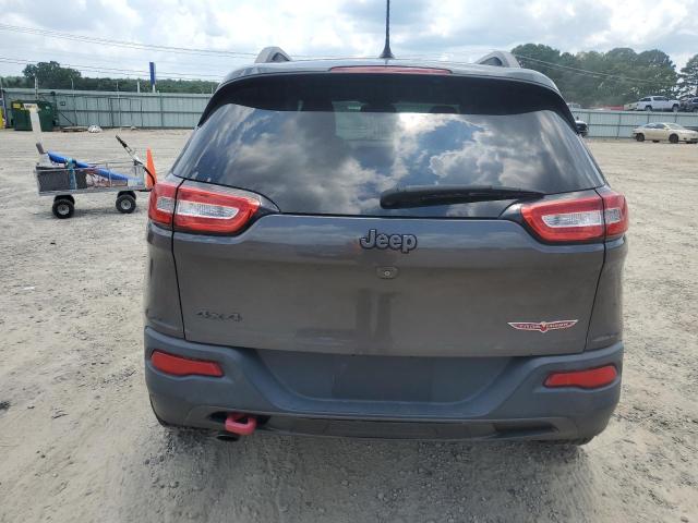 1C4PJMBB6EW161488 - 2014 JEEP CHEROKEE TRAILHAWK GRAY photo 6