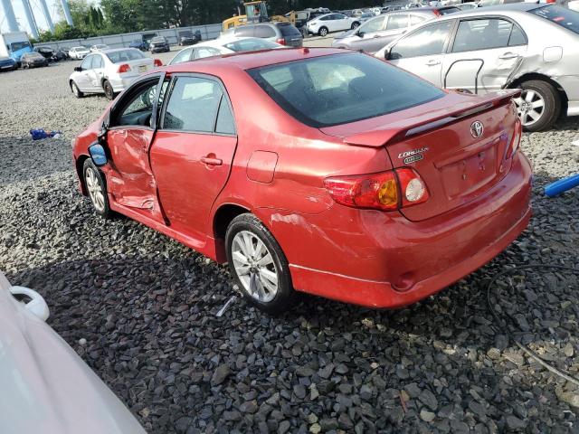 2T1BU40E99C058031 - 2009 TOYOTA COROLLA BASE BURGUNDY photo 2