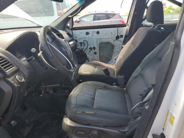 1FM5K8AR5FGB03230 - 2015 FORD EXPLORER POLICE INTERCEPTOR თეთრი ფოტო 7