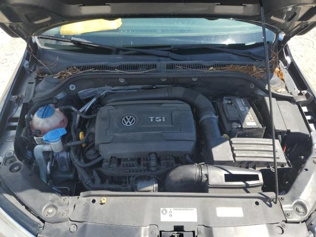 3VWD07AJ4EM287426 - 2014 VOLKSWAGEN JETTA SE GRAY photo 11