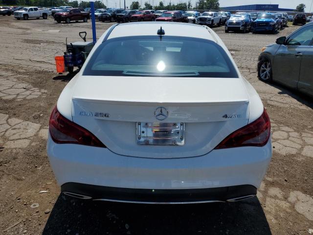 WDDSJ4GB0JN525347 - 2018 MERCEDES-BENZ CLA 250 4MATIC WHITE photo 6