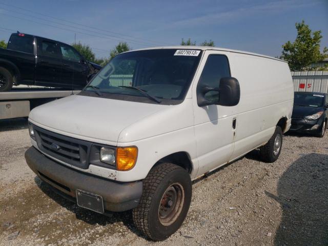 1FTSE34L67DB48897 - 2007 FORD ECONOLINE E350 SUPER DUTY VAN WHITE photo 1