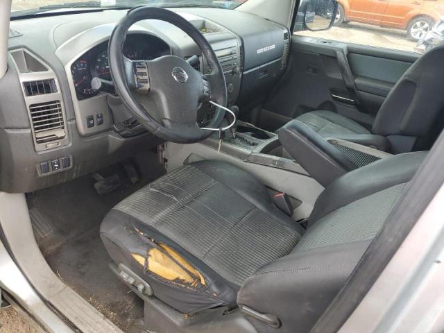 1N6AA06A24N581007 - 2004 NISSAN TITAN XE GRAY photo 8