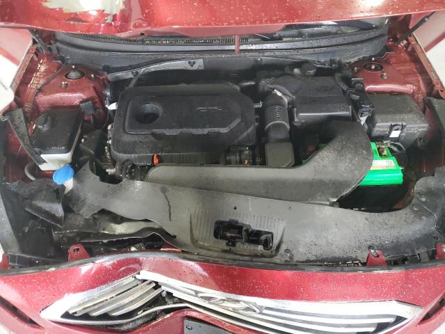 5NPE24AF1GH343309 - 2016 HYUNDAI SONATA SE BURGUNDY photo 11