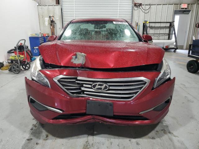 5NPE24AF1GH343309 - 2016 HYUNDAI SONATA SE BURGUNDY photo 5