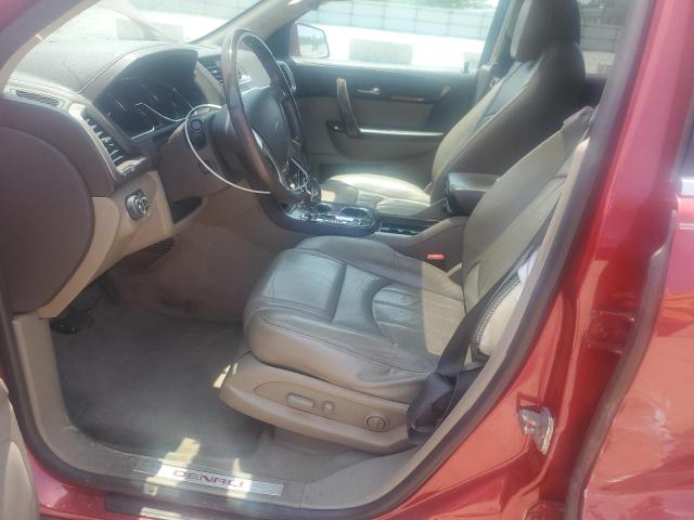 1GKKVTKD1EJ249750 - 2014 GMC ACADIA DENALI BURGUNDY photo 7