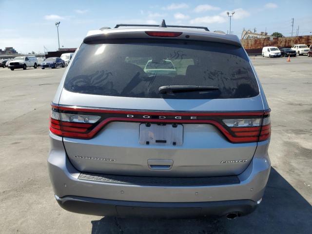 1C4RDHDG7EC592746 - 2014 DODGE DURANGO LIMITED SILVER photo 6