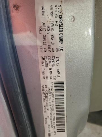 2C4RC1BG1CR164432 - 2012 CHRYSLER TOWN & COU TOURING Gümüş foto 13