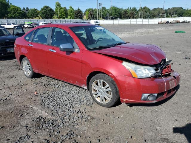 1FAHP3HN5AW141151 - 2010 FORD FOCUS SEL RED photo 4