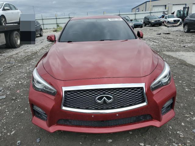 JN1BV7AR4FM414919 - 2015 INFINITI Q50 BASE RED photo 5