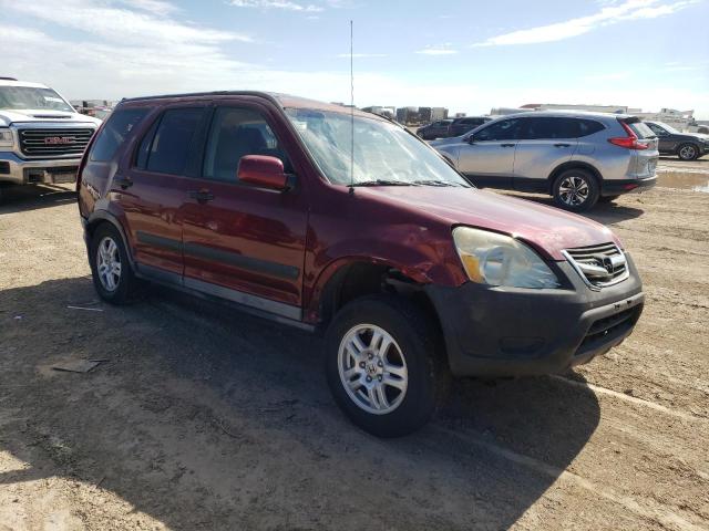 JHLRD78804C003552 - 2004 HONDA CR-V EX ბურგუნდია ფოტო 4