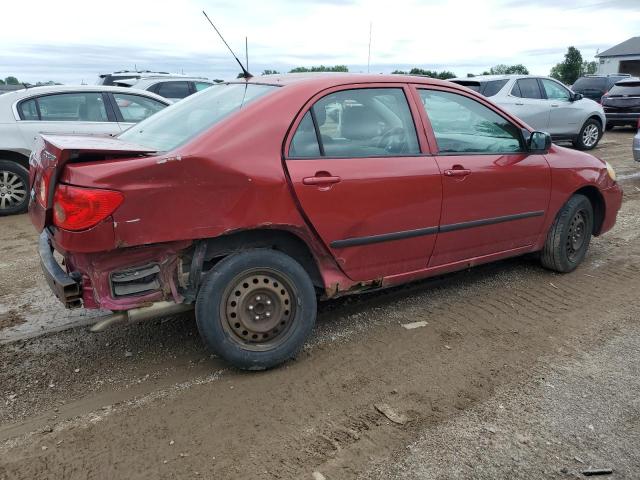 2T1BR32E37C731871 - 2007 TOYOTA COROLLA CE RED photo 3