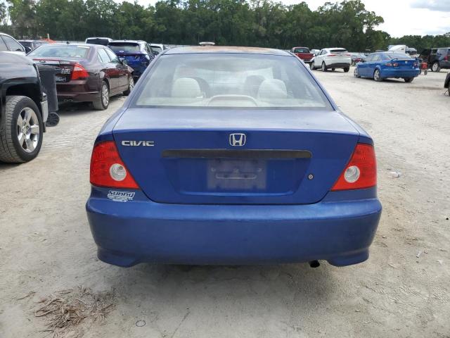 1HGEM22145L051505 - 2005 HONDA CIVIC DX VP Կապույտ լուսանկար 6