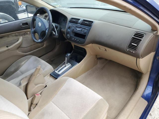 1HGEM22145L051505 - 2005 HONDA CIVIC DX VP Կապույտ լուսանկար 8