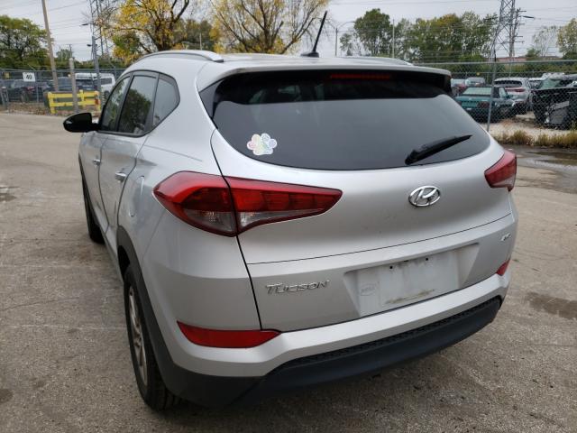 KM8J3CA44HU390499 - 2017 HYUNDAI TUCSON LIMITED SILVER photo 3