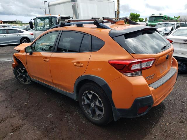 JF2GTADCXJ8267294 - 2018 SUBARU CROSSTREK PREMIUM Қызғылт сары фото 2