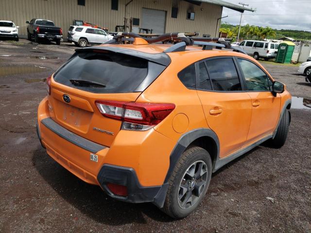 JF2GTADCXJ8267294 - 2018 SUBARU CROSSTREK PREMIUM Қызғылт сары фото 3