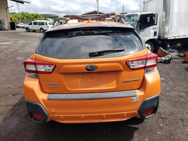 JF2GTADCXJ8267294 - 2018 SUBARU CROSSTREK PREMIUM Қызғылт сары фото 6