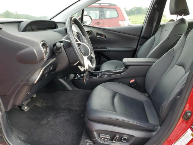 JTDKARFP9H3032700 - 2017 TOYOTA PRIUS PRIM RED photo 7