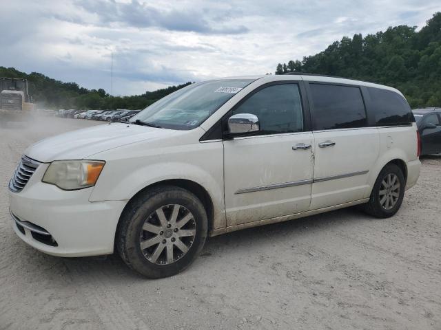 2C4RC1CG3CR118017 - 2012 CHRYSLER TOWN & COU TOURING L WHITE photo 1