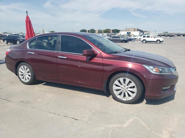 1HGCR2F8XEA308758 - 2014 HONDA ACCORD EXL BURGUNDY photo 4