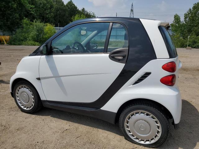 WMEEJ3BA4AK399691 - 2010 SMART FORTWO PURE WHITE photo 2