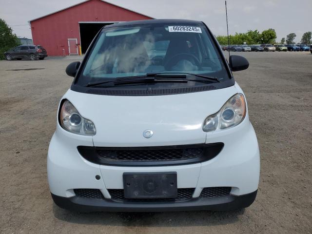 WMEEJ3BA4AK399691 - 2010 SMART FORTWO PURE WHITE photo 5