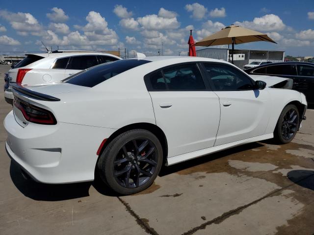 2C3CDXHG4KH716429 - 2019 DODGE CHARGER GT WHITE photo 3