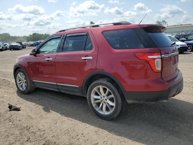 1FM5K8F81DGA92272 - 2013 FORD EXPLORER LIMITED Կարմիր լուսանկար 2