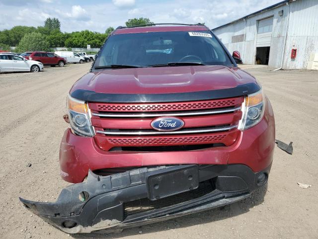 1FM5K8F81DGA92272 - 2013 FORD EXPLORER LIMITED Կարմիր լուսանկար 5