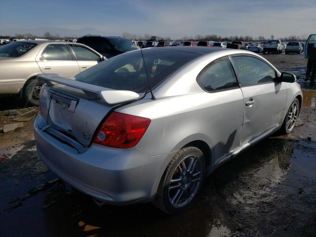 JTKDE167560071290 - 2006 TOYOTA SCION TC ვერცხლისფერი ფოტო 4