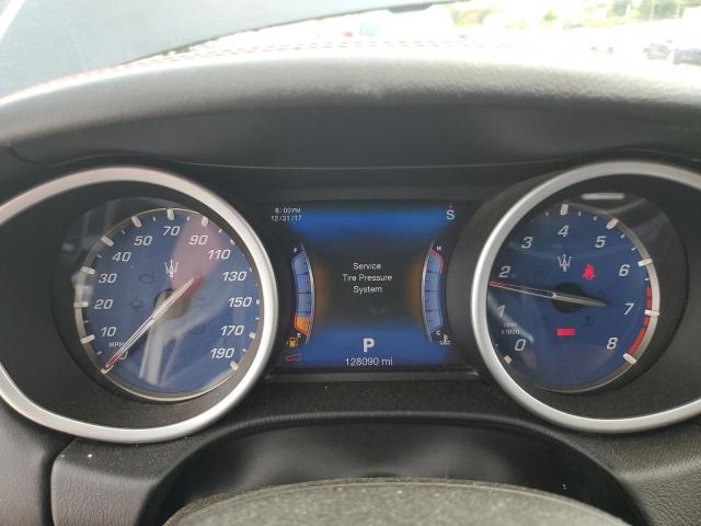 ZAM57RTS8H1249909 - 2017 MASERATI GHIBLI S 黑色 照片 9