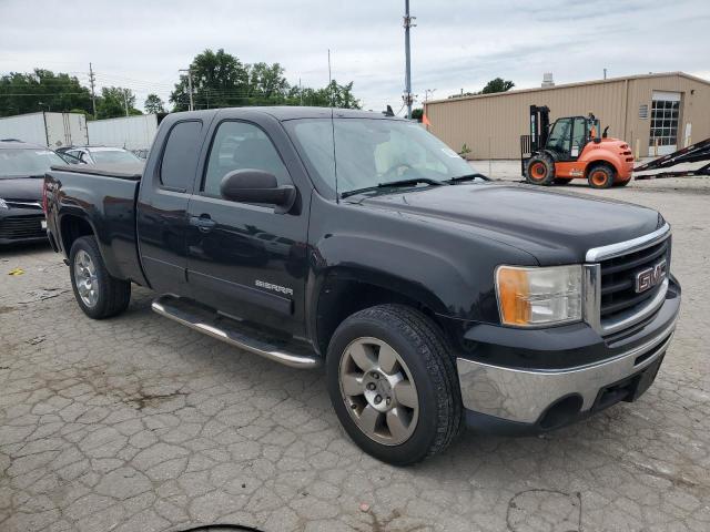 1GTR2VE30BZ126486 - 2011 GMC SIERRA K1500 SLE BLACK photo 4