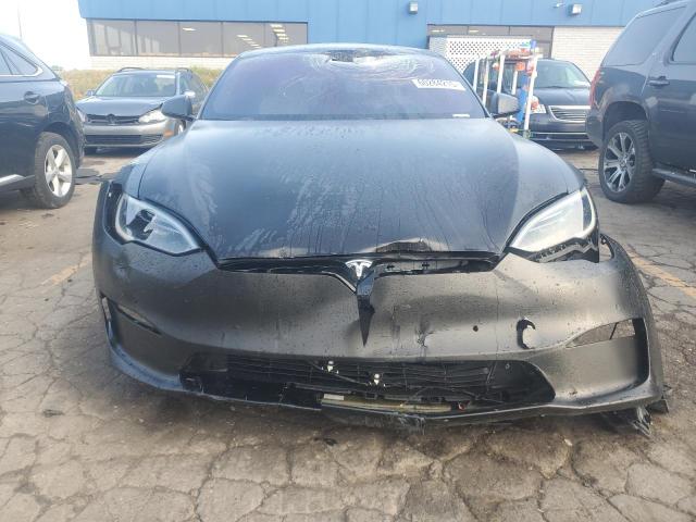 5YJSA1E50NF483336 - 2022 TESLA MODEL S CHARCOAL photo 5
