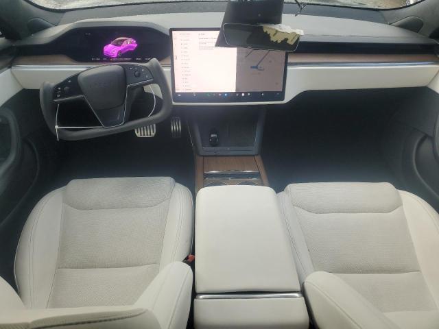 5YJSA1E50NF483336 - 2022 TESLA MODEL S CHARCOAL photo 8