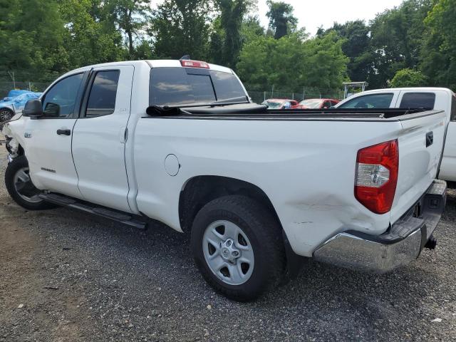 5TFRY5F18MX281152 - 2021 TOYOTA TUNDRA DOUBLE CAB SR/SR5 WHITE photo 2