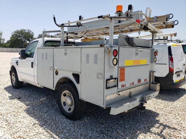 1FDSF30568EC32777 - 2008 FORD F350 SRW SUPER DUTY WHITE photo 2