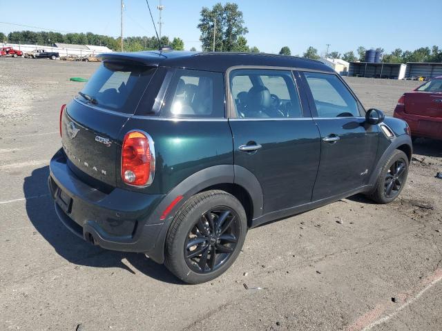 WMWZC5C58EWP37841 - 2014 MINI COOPER S COUNTRYMAN GREEN photo 3