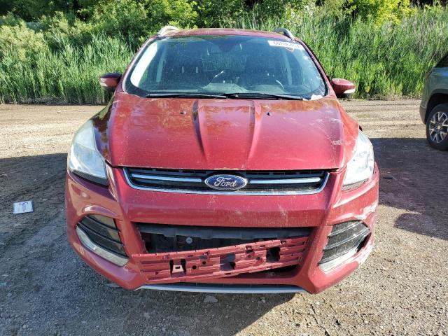 1FMCU0J94EUB59534 - 2014 FORD ESCAPE TITANIUM RED photo 5