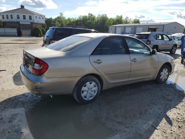 4T1BE32K43U235701 - 2003 TOYOTA CAMRY LE GOLD photo 3