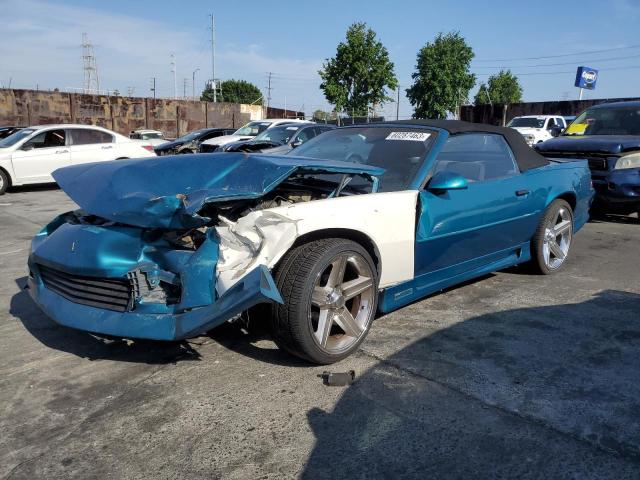 1G1FP33E0ML151089 - 1991 CHEVROLET CAMARO RS TURQUOISE photo 1