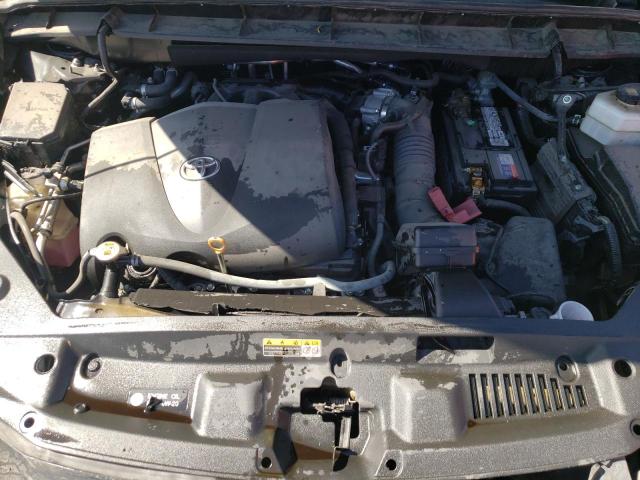 5TDGZRBH9LS510439 - 2020 TOYOTA HIGHLANDER XLE BLACK photo 12