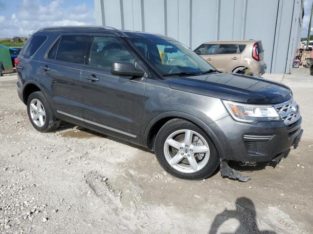 1FM5K7D87KGB34065 - 2019 FORD EXPLORER XLT 灰色 照片 4