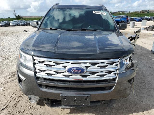 1FM5K7D87KGB34065 - 2019 FORD EXPLORER XLT 灰色 照片 5