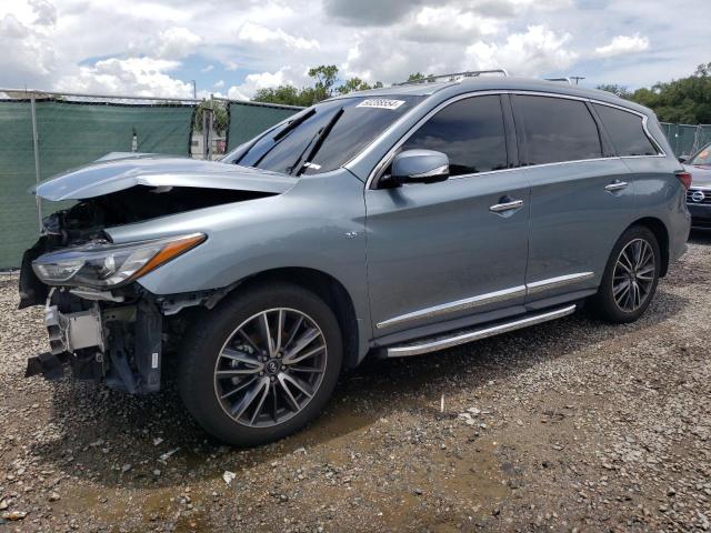 5N1DL0MN0JC504588 - 2018 INFINITI QX60 BLUE photo 1